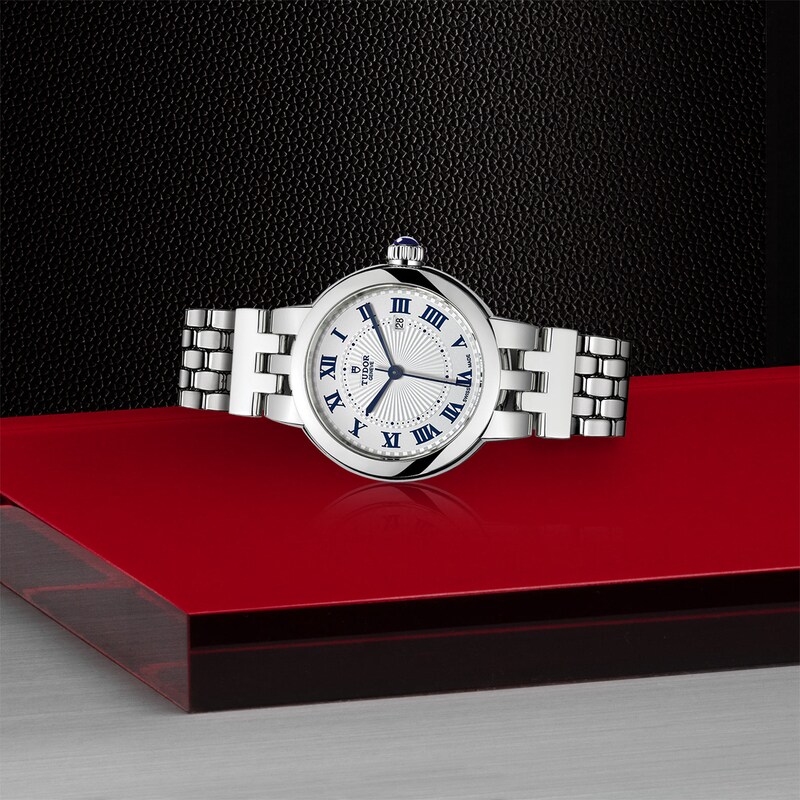 Tudor Clair De Rose Ladies' Stainless Steel Bracelet Watch