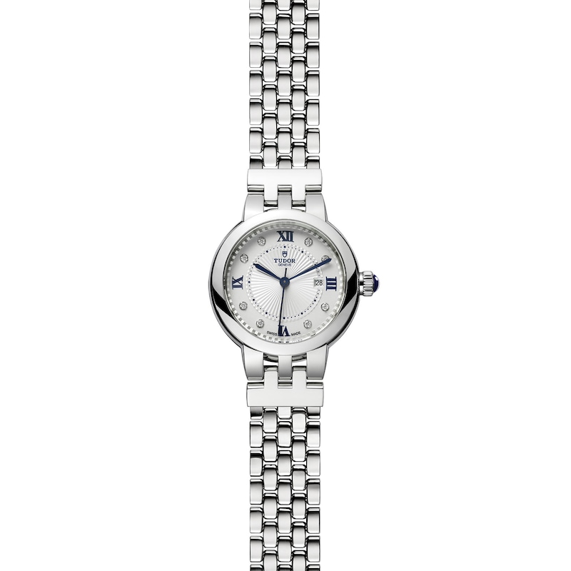 Tudor Clair De Rose Ladies' Opaline Dial & Stainless Steel Watch