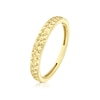 Thumbnail Image 2 of 9ct Yellow Gold Diamond Cut Ring