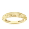 Thumbnail Image 1 of 9ct Yellow Gold Textured Knife Edge Ring