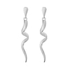 Thumbnail Image 1 of Sterling Silver Twist Drop Earrings