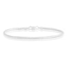 Thumbnail Image 1 of Sterling Silver Diamond Cut Rounded Bracelet