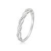 Thumbnail Image 2 of Sterling Silver Cubic Zirconia Twist Ring