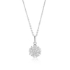 Thumbnail Image 1 of Sterling Silver Cubic Zirconia Cluster Pendant