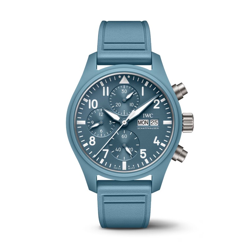 Main Image 1 of IWC Pilot’s Watch Chronograph 41mm TOP GUN Miramar Blue Rubber Limited Edition Watch