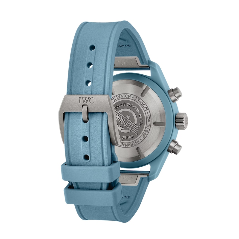 Main Image 4 of IWC Pilot’s Watch Chronograph 41mm TOP GUN Miramar Blue Rubber Limited Edition Watch