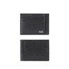 Thumbnail Image 0 of BOSS Signature Men's Black Leather Cardholder