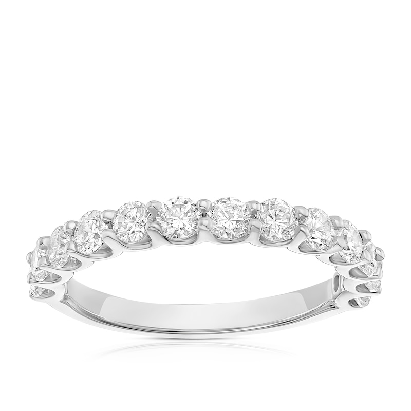 Main Image 1 of Platinum Prong Set Eternity 1ct Diamond Ring