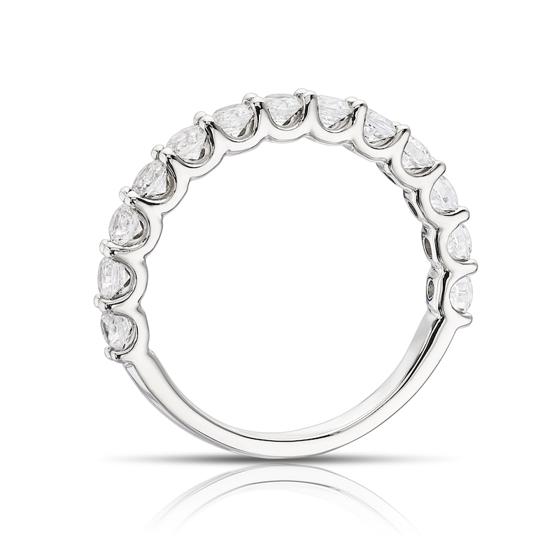 Main Image 3 of Platinum Prong Set Eternity 1ct Diamond Ring