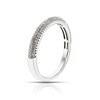 Thumbnail Image 2 of 9ct White Gold Eternity 0.12ct Diamond Ring