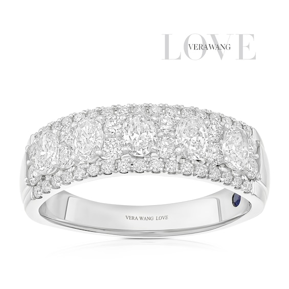Vera Wang Platinum Eternity 1ct Diamond Ring