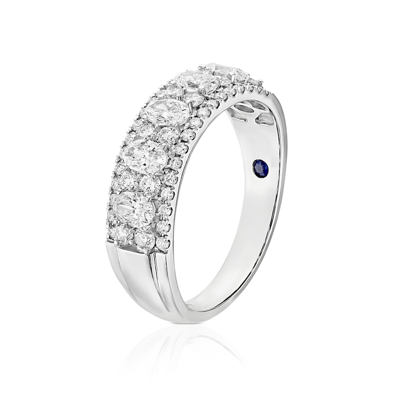 Main Image 2 of Vera Wang Platinum Eternity 1ct Diamond Ring
