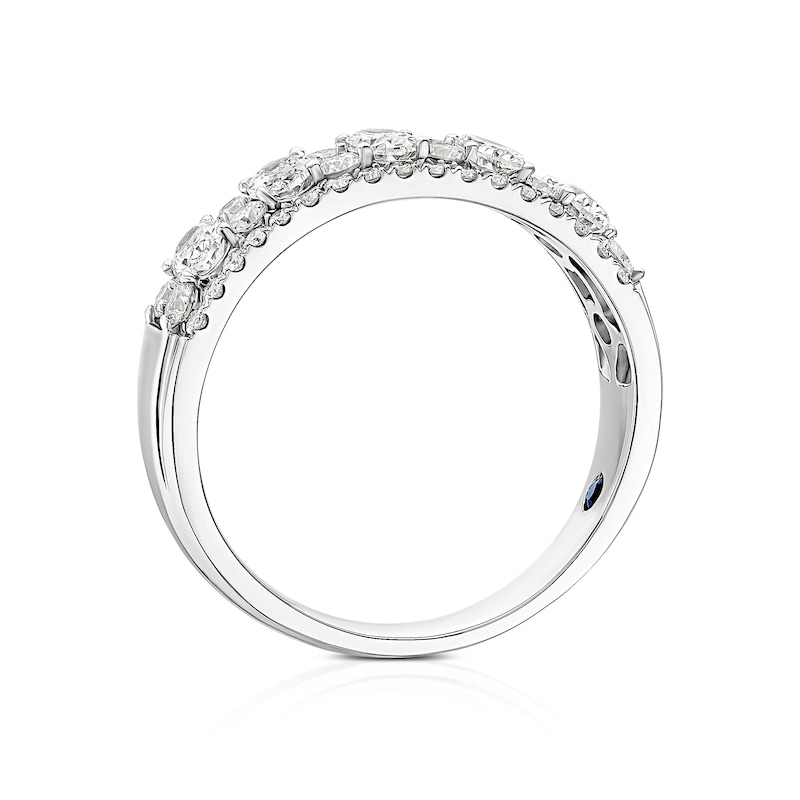 Main Image 3 of Vera Wang Platinum Eternity 1ct Diamond Ring
