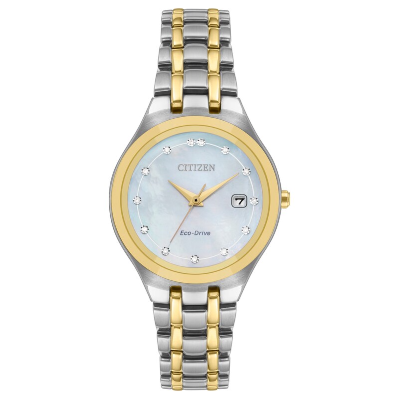 Citizen Silhouette Two-Tone Ladies' Eco-Drive Bracelet Watch