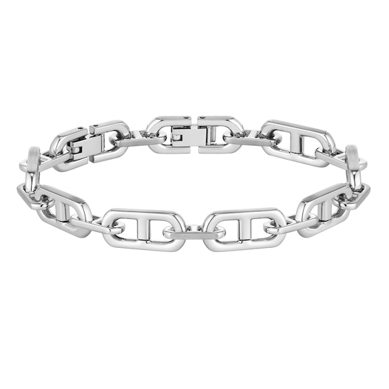 Men's Boss Kode Stainless Steel 7.5" Hb Chain Bracelet