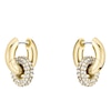 Thumbnail Image 2 of BOSS Live Precious Women's Gold IP 14mm Crystal Huggie Earrings