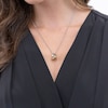 Thumbnail Image 5 of BOSS Harmonie Women's Tri Tone 18+1" Crystal Knot Pendant