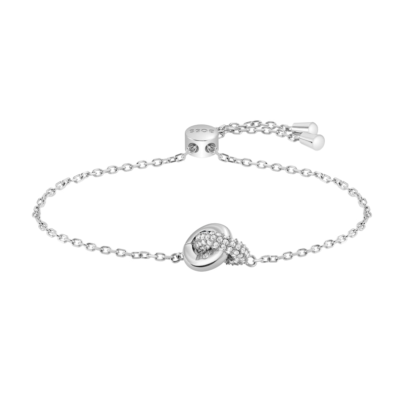 Main Image 4 of BOSS Graceful Stainless Steel Watch & Live Precious Bracelet Crystal Gift Set