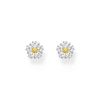 Thumbnail Image 3 of Thomas Sabo Sterling Silver Zirconia Small Daisy Stud Earrings
