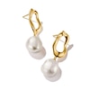 Thumbnail Image 3 of Thomas Sabo Bold Elegance 18ct Yellow Gold Plated Cultured Freshwater Pearl Earrings