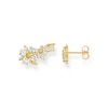 Thumbnail Image 1 of Thomas Sabo Daisy 18ct Yellow Gold Plated Ear Climber Earrings
