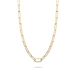 Thomas Sabo Paperclip 18ct Yellow Gold Plated Connect Link Charm Necklace