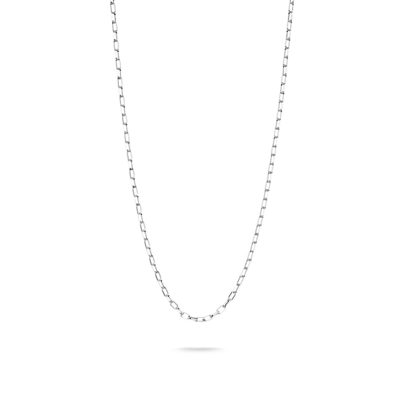 Women's Thomas Sabo Sterling Silver Paper Link Charm Club Connect Necklace