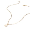 Thumbnail Image 1 of Thomas Sabo 18ct Yellow Gold Plated Paperclip Charm Club Connect Necklace