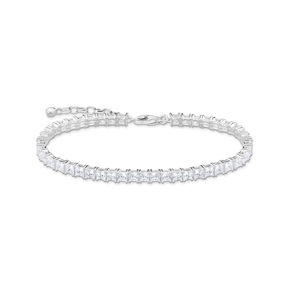 Thomas Sabo Heritage Glam Sterling Silver Zirconia Tennis Br