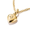 Thumbnail Image 2 of Thomas Sabo 18ct Yellow Gold Plated Zirconia Star Heart Shaped Charm