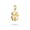 Thumbnail Image 1 of Thomas Sabo 18ct Yellow Gold Plated 3D Lucky Clover Charm