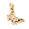 Thumbnail Image 2 of Thomas Sabo 18ct Yellow Gold Plated & Enamel Butterfly Connect Charm