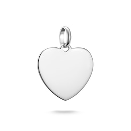 Thomas Sabo Sterling Silver Large Heart Connect Charm