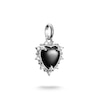 Thumbnail Image 1 of Thomas Sabo Vintage Sterling Silver & Zirconia Heart Connect Charm