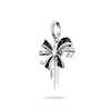 Thumbnail Image 1 of Thomas Sabo Sterling Silver & Black Enamel Bow Loop Connect Charm