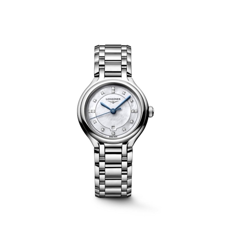 Main Image 1 of Longines PrimaLuna 30mm Mother of Pearl Dial Stainless Steel Bracelet Watch