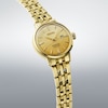 Thumbnail Image 2 of Seiko Presage ‘Eggnog’ Diamond-set 30mm Cocktail Time Gold Tone Watch