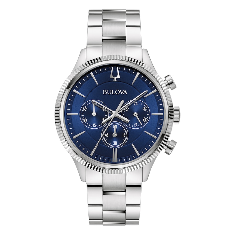 Main Image 1 of Bulova Classic 42mm Chronograph Stainless Steel Bracelet Watch