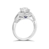 Thumbnail Image 1 of Vera Wang 18ct White Gold 1.95ct Total Diamond Halo Ring
