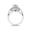 Thumbnail Image 2 of Vera Wang 18ct White Gold 1.95ct Total Diamond Halo Ring
