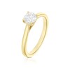 Thumbnail Image 2 of Engagement Ring 18ct Yellow Gold Solitaire 0.70ct Diamond Ring