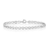 Thumbnail Image 1 of Sterling Silver 0.30ct Diamond Panther Link Bracelet