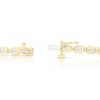 Thumbnail Image 3 of 9ct Yellow Gold 0.50ct Diamond Oval Link Line Bracelet
