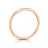 Thumbnail Image 3 of 9ct Rose Gold Diamond Stacking Ring