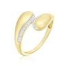 Thumbnail Image 2 of 9ct Yellow Gold Diamond Bold Open Ring