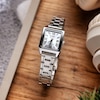 Thumbnail Image 4 of Casio LTP-B150D-7BEF Classic Analogue Rectangular White Dial & Stainless Steel Watch