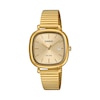 Thumbnail Image 1 of Casio LTP-B166G-9AVEF Classic Analogue Square Dial Gold-Tone Bracelet Watch