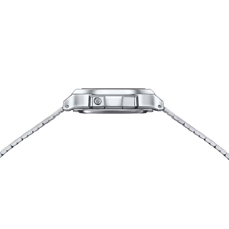 Main Image 6 of Casio A168WA-1YES Vintage Stainless Steel Bracelet Watch