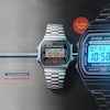 Thumbnail Image 8 of Casio A168WA-1YES Vintage Stainless Steel Bracelet Watch