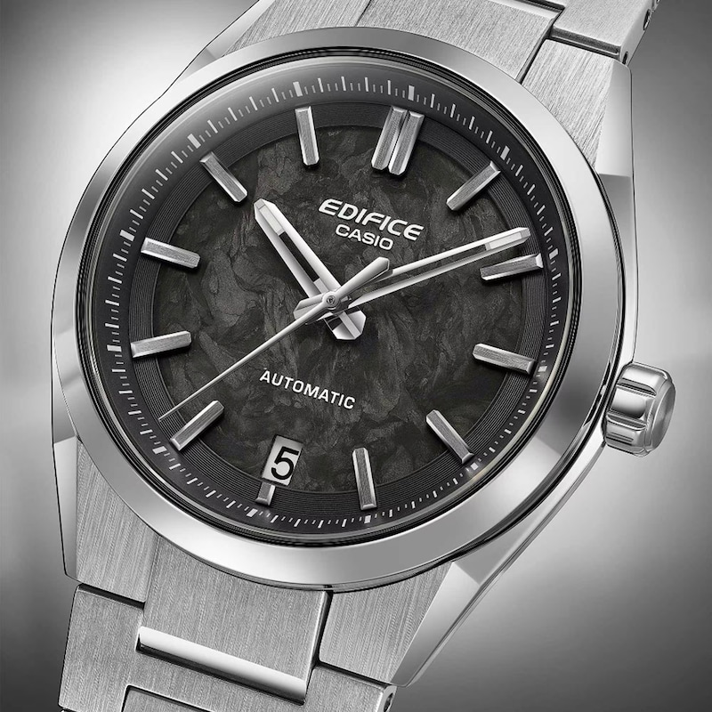 Main Image 3 of Casio Edifice EFK-100CD-1AEF Mechanical Black Dial & Bracelet Watch